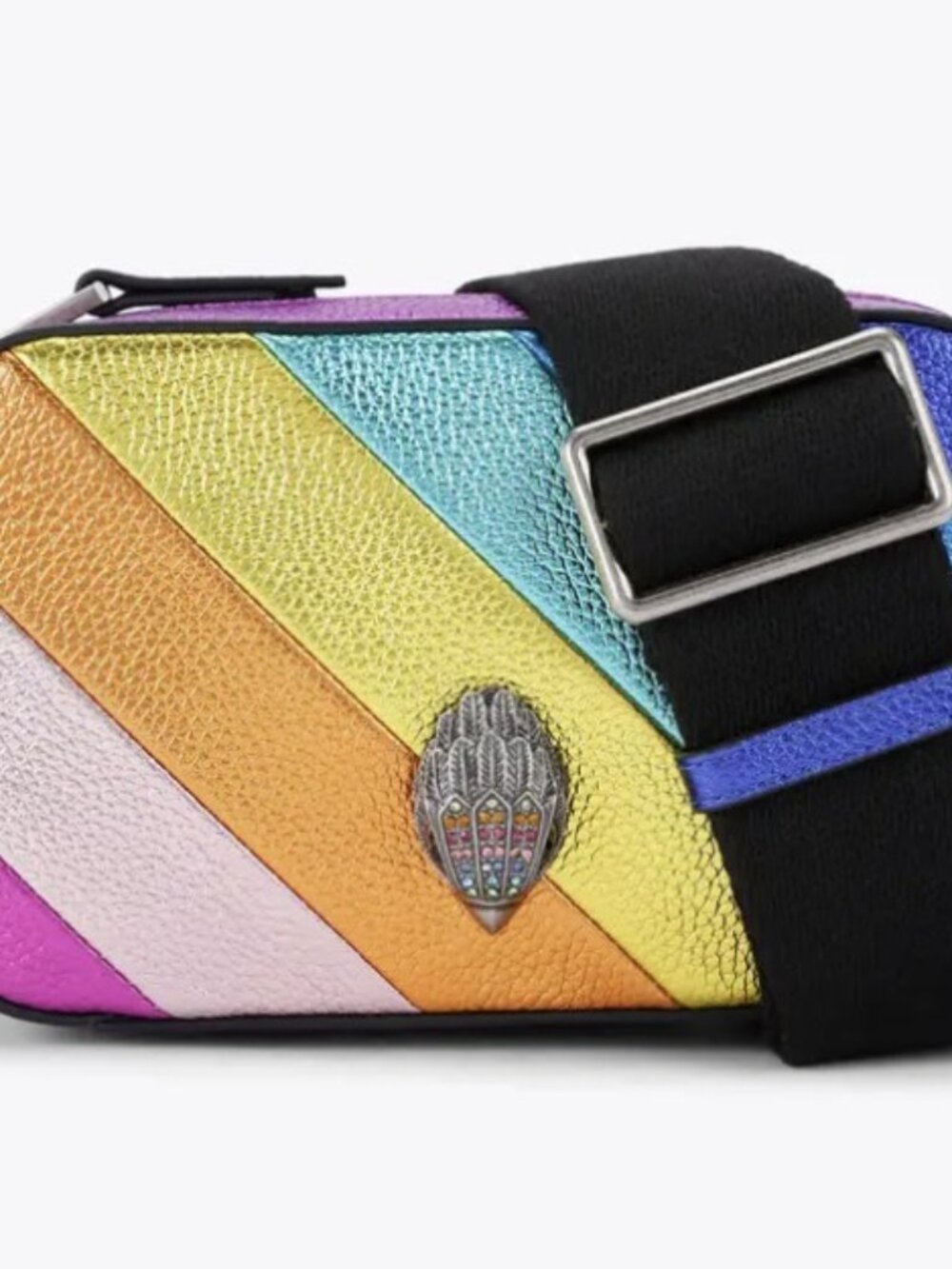 KURT GEIGER LONDON Kensington Small Rainbow Camera Bag NWT